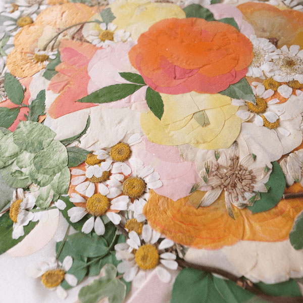 Flat100年押し花の拡大画像
